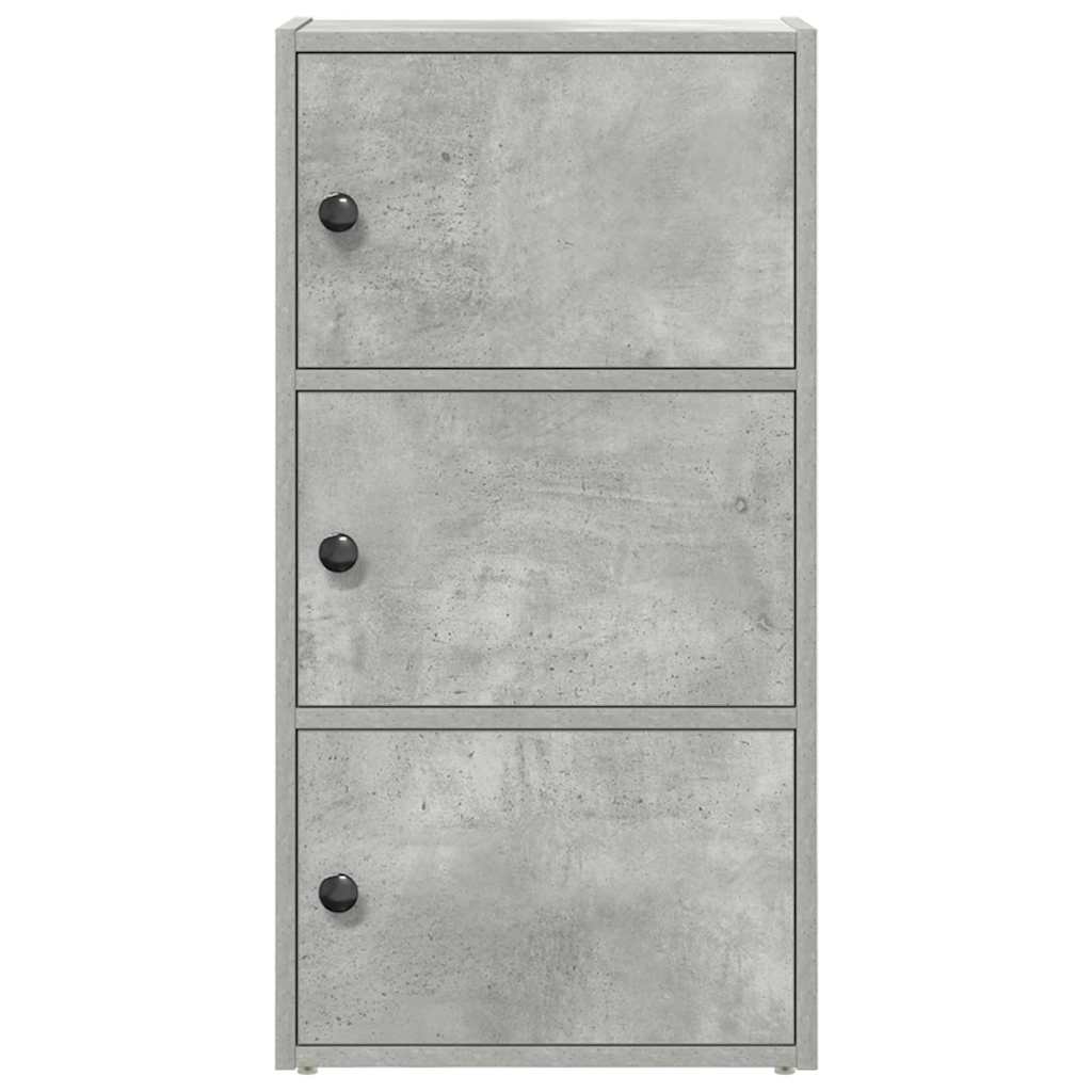Estante 40x24x77 cm derivados de madeira cinzento cimento - Image 3