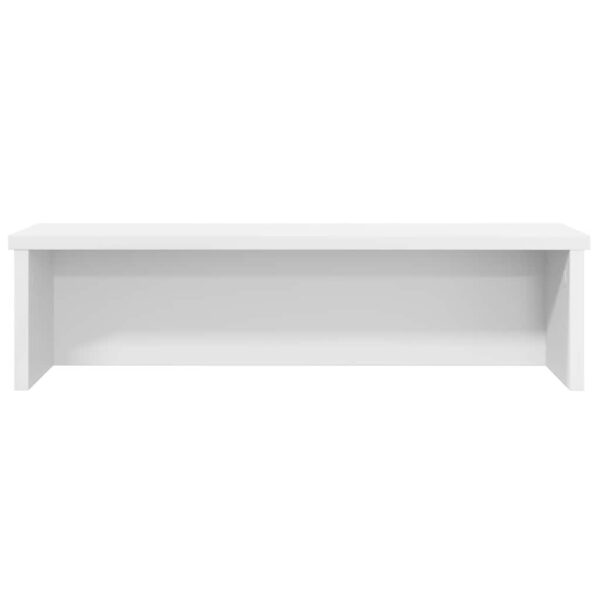 Rack de cozinha empilhável branco madeira engenheirada - Image 3