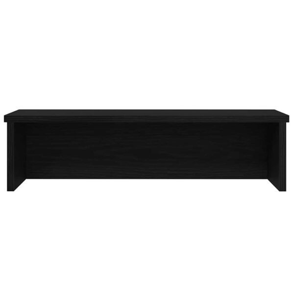 Rack cozinha empilhável preto 60x15x16 cm madeira engenheirada - Image 3