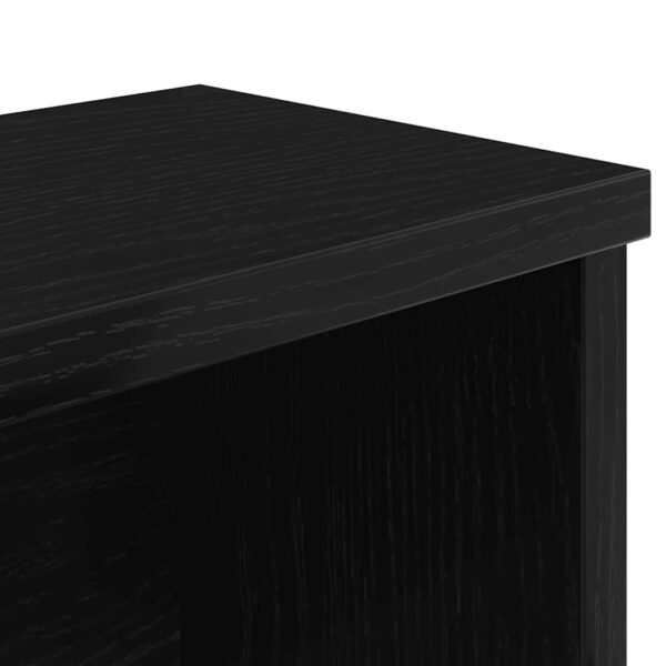 Rack cozinha empilhável preto 60x15x16 cm madeira engenheirada - Image 6
