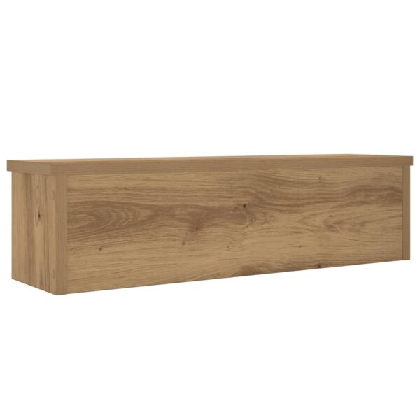 Rack de cozinha empilhável carvalho artesanal 60x15x16 cm - Image 5