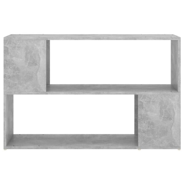 Estante 100x24x63 cm derivados de madeira cinzento cimento - Image 2