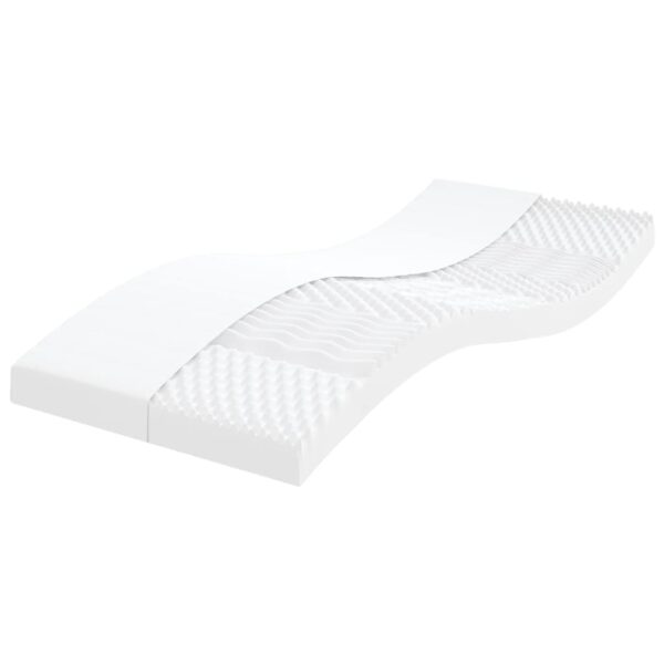 Sofá-cama com gavetão e colchões 80x200 cm veludo azul - Image 6