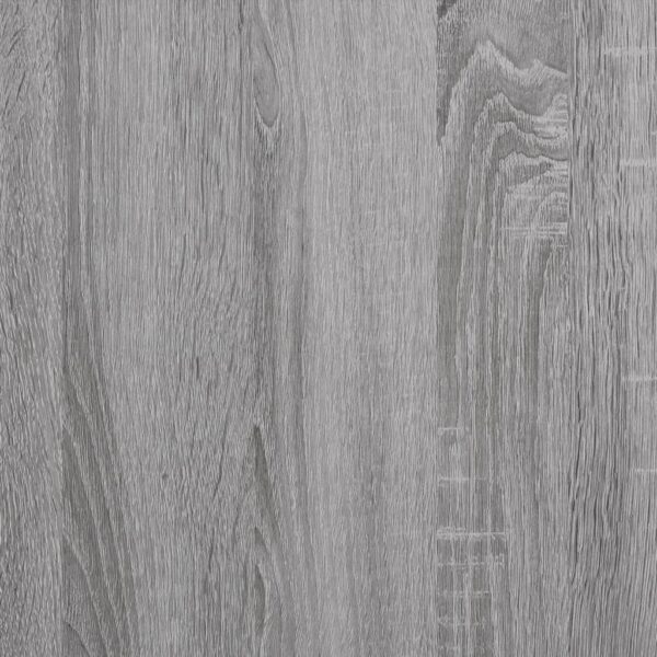 Roupeiro 82,5x51,5x180 cm derivados de madeira cinzento sonoma - Image 7