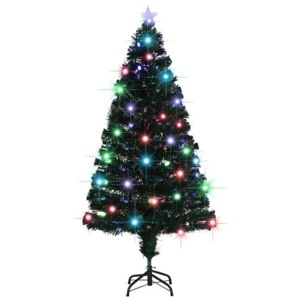 Árvore de Natal pré-iluminada c/ suporte 150 cm fibra ótica - Image 3