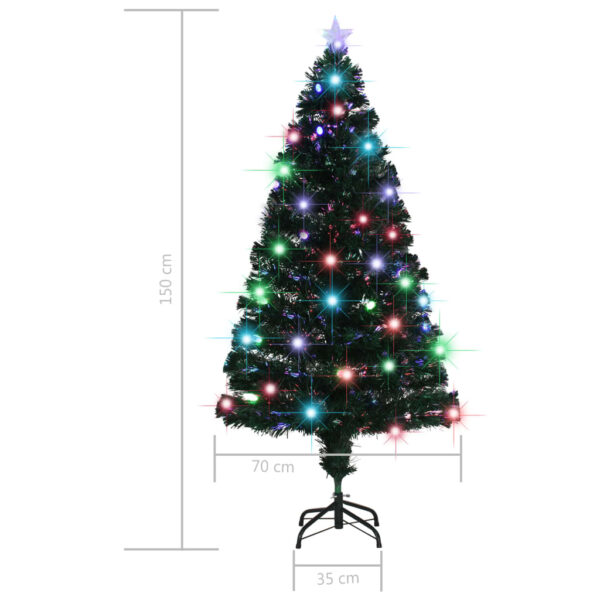 Árvore de Natal pré-iluminada c/ suporte 150 cm fibra ótica - Image 10