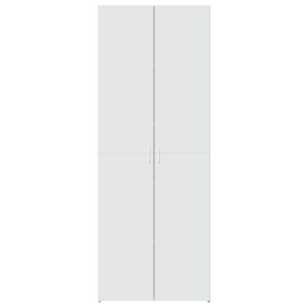 Armário alto 70x42,5x185 cm derivados de madeira branco - Image 3