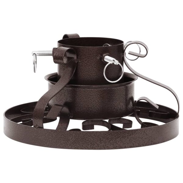 Suporte para árvore de Natal 29x29x15,5 cm cobre antigo - Image 3