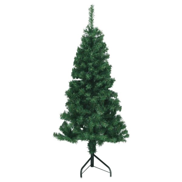 Árvore de Natal artificial de canto 150 cm PVC verde - Image 2