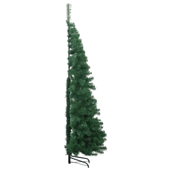 Árvore de Natal artificial de canto 240 cm PVC verde - Image 3