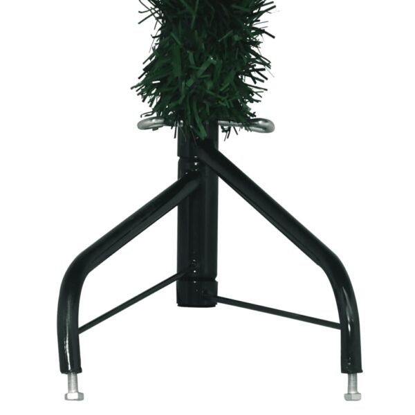 Árvore de Natal artificial de canto 240 cm PVC verde - Image 4