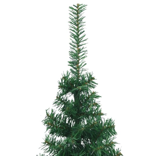 Árvore de Natal artificial de canto 240 cm PVC verde - Image 5