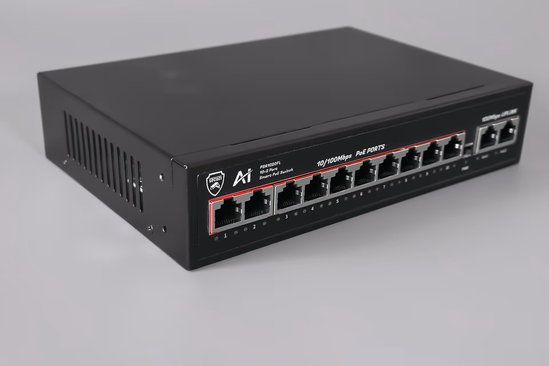 10+2 Port PoE Switch 3