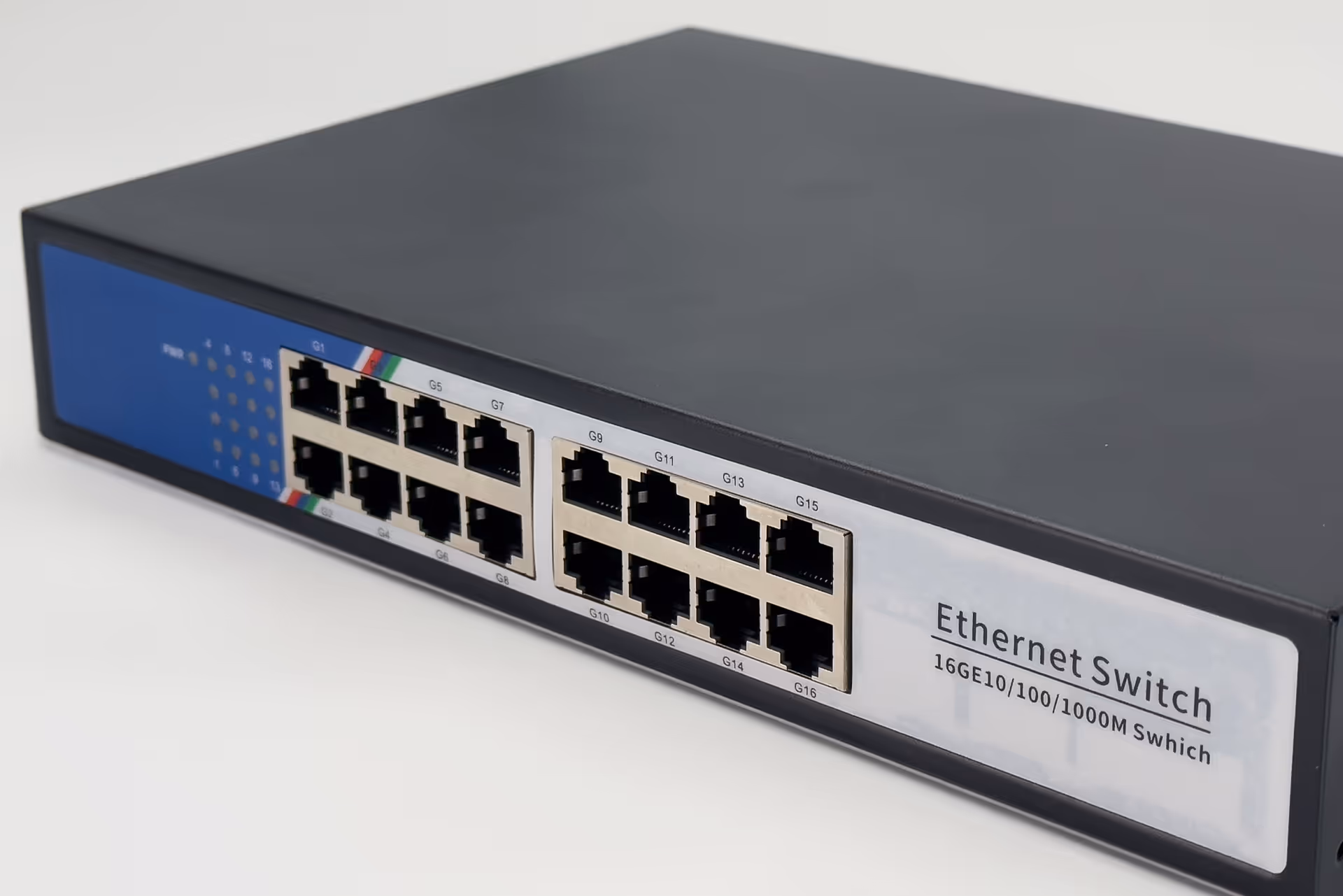 16 Port 1000 mbps Ethernet Switch