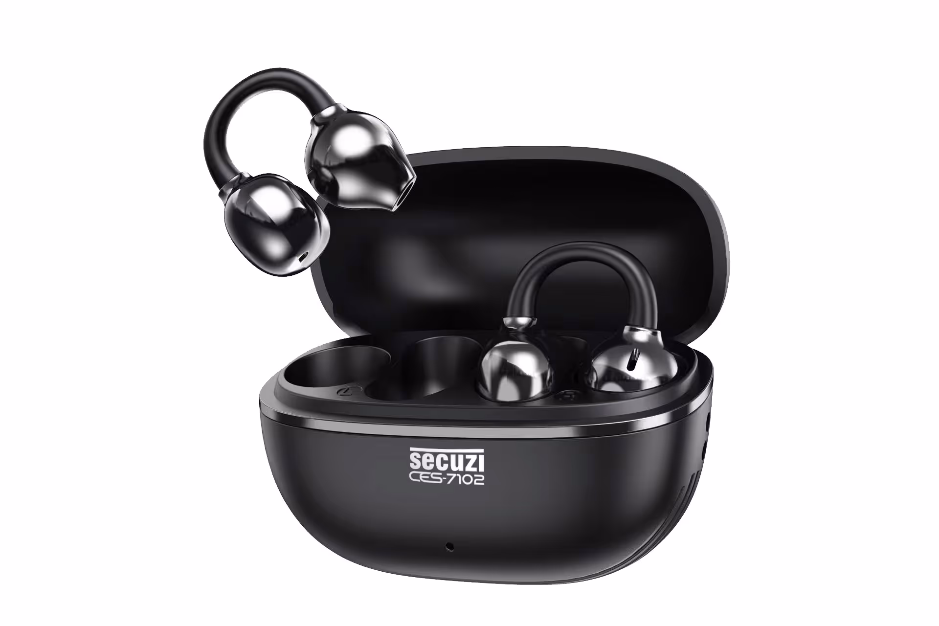 Open Type Free Clip BT Kulaklık ( SİYAH ) 2. Nesil