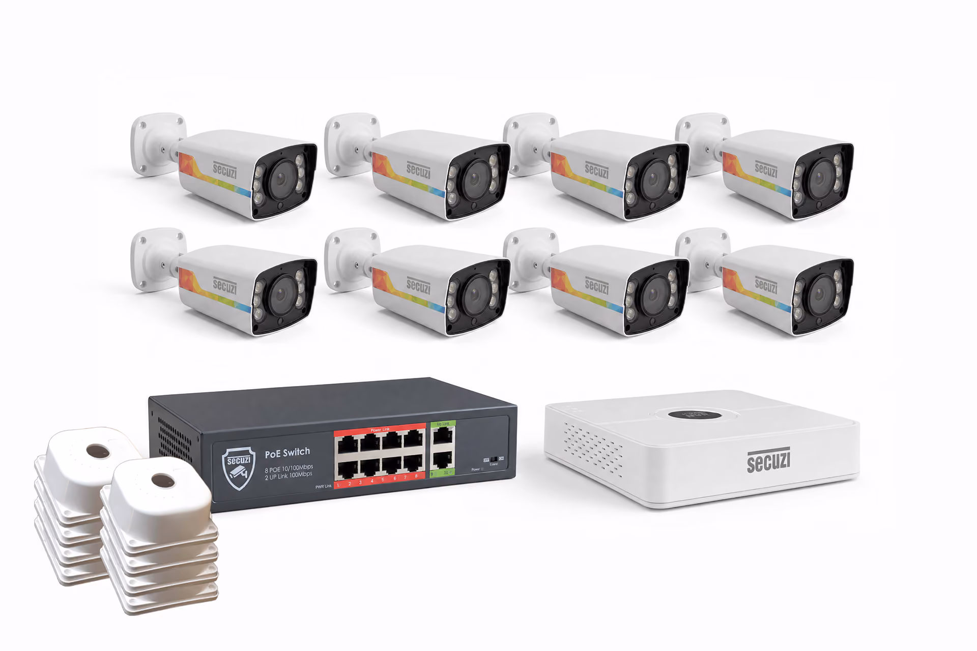 8 Lİ 4MP SLP IP METAL BULLET PAKET