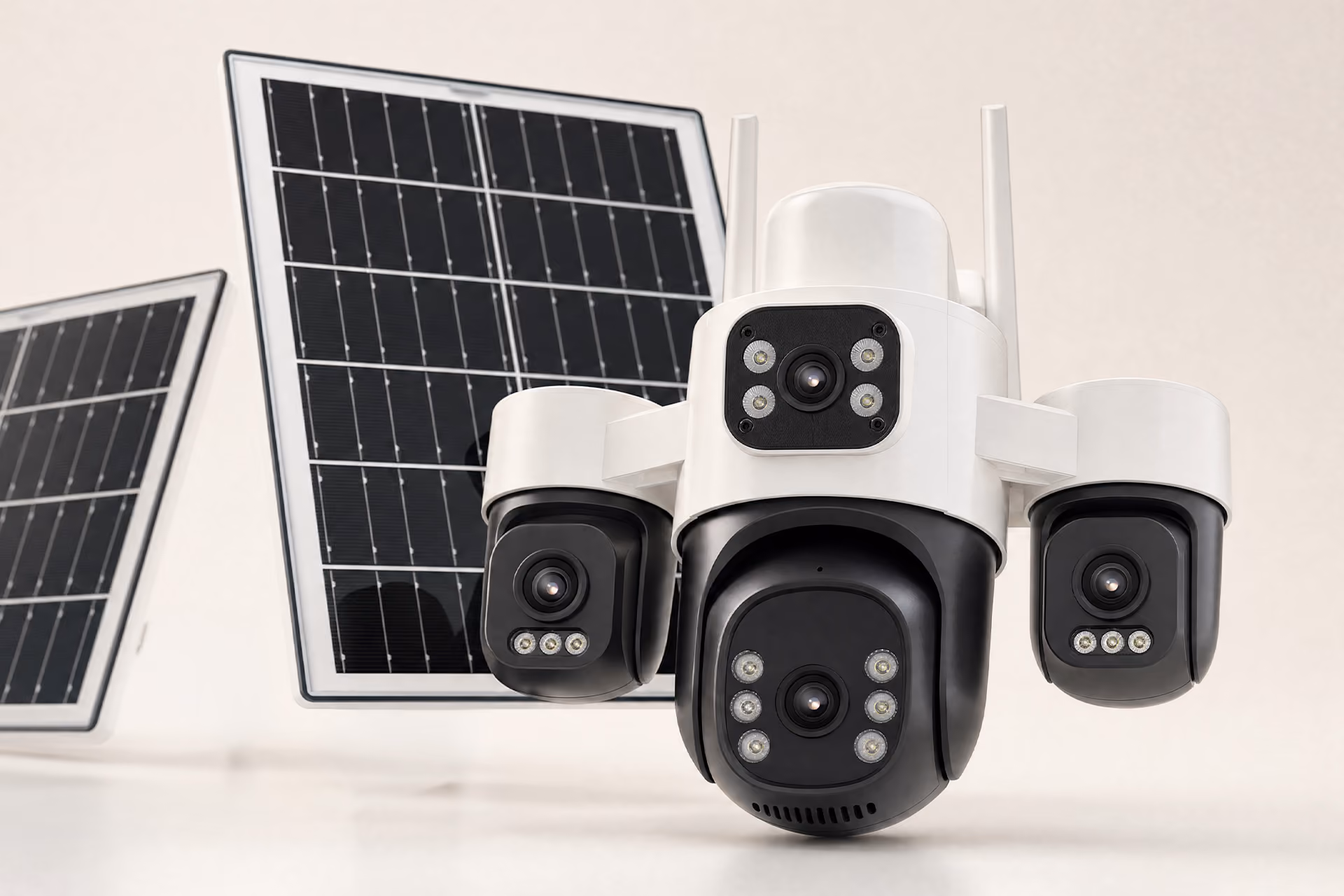 2MP 4 Kamera 3 Motorlu 4G Solar 3