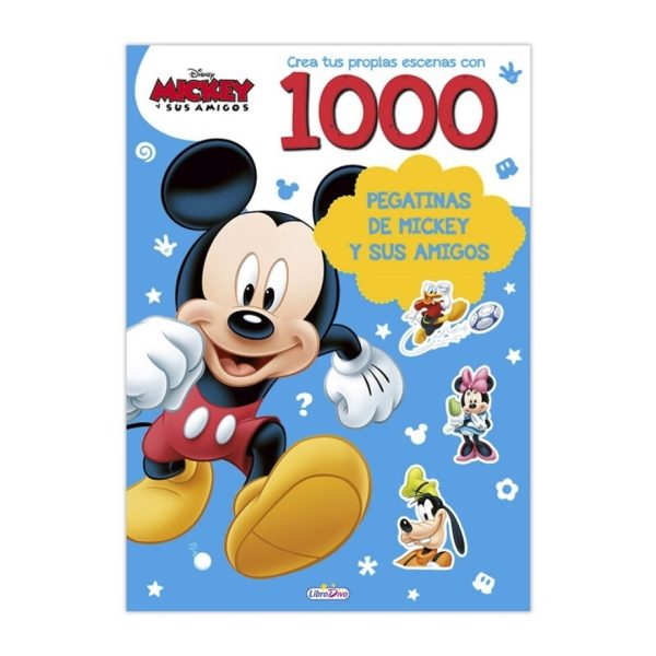 1000 PEGATINAS MICKEY