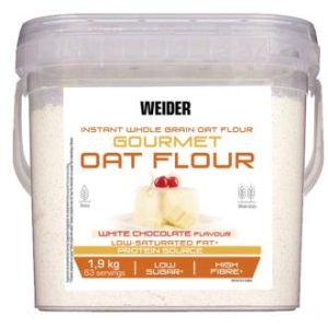 WEIDER FARINHA DE AVEIA chocolate branco 1,9kg.