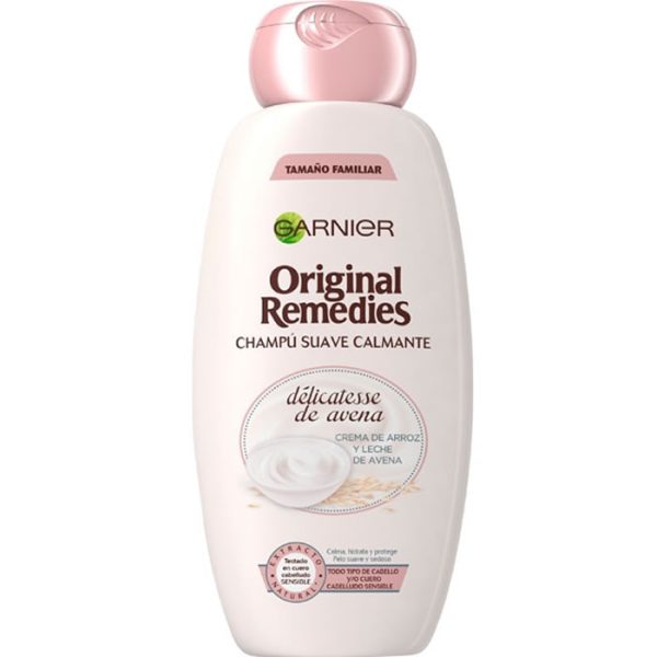 Garnier Original Remedies Champú Cuero Cabelludo Sensible 600ml