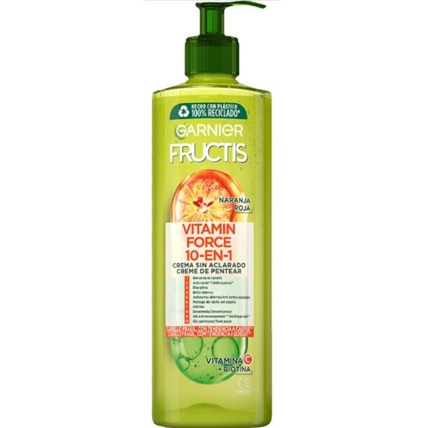 Garnier Fructis Vitamin Force Crema Sin Aclarado 400ml