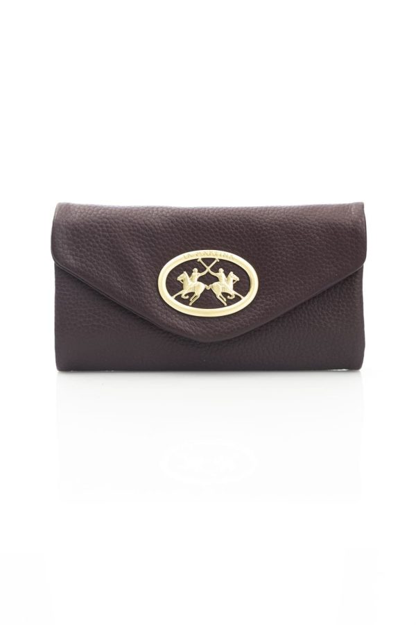 La Martina wallet LMPD00517M_BURGUNDY