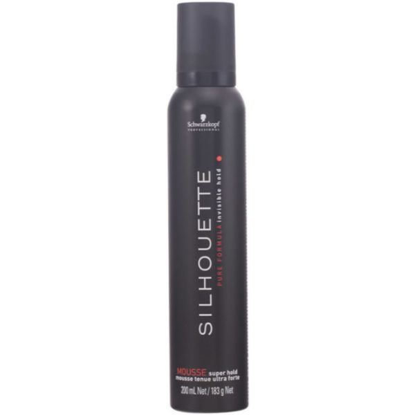 Schwarzkopf Silhouette Super Hold Mousse Espuma Fijacion Extrafuerte 200ml