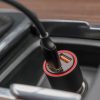 ADAPTADOR COCHE FOREVER 2 PUERTOS USB QC3.0 Rapido+  2,4A(30W) - Image 4