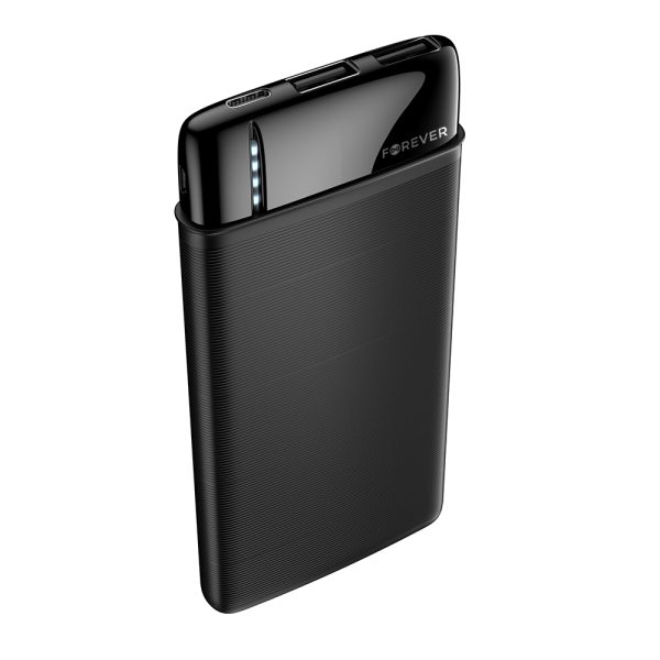 POWERBANK FOREVER 10000 MAH DOBLE USB - NEGRO - Image 3