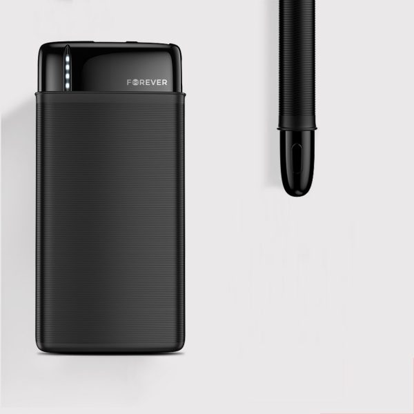 POWERBANK FOREVER 10000 MAH DOBLE USB - NEGRO - Image 6