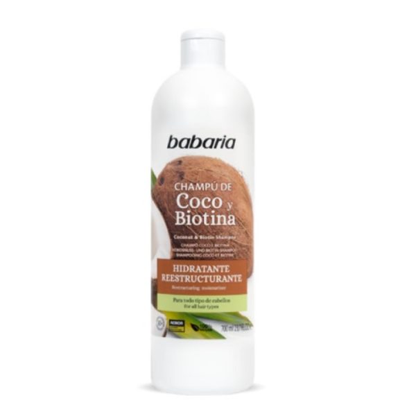 Babaria Champú Coco Con Keratina Y Biotina 700ml