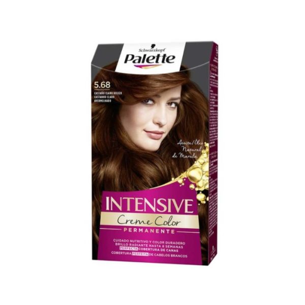 Schwarzkopf Palette Intensive Creme Color Tinte 5.68 Castaño Claro Rojizo