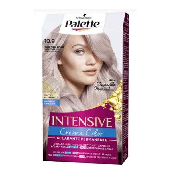 Schwarzkopf Palette Intensive Creme Color Tinte 10.9 Rubio Perla Rosado