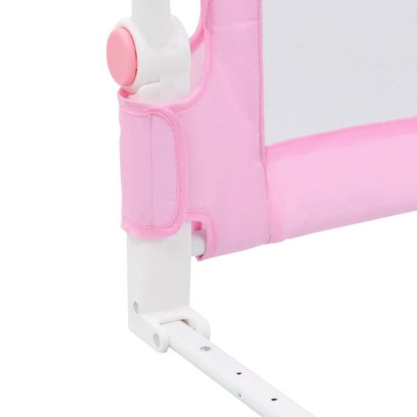 Barra de segurança p/ cama infantil 120x42cm poliéster rosa - Image 6