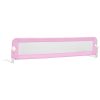 Barra de segurança p/ cama infantil 180x42cm poliéster rosa - Image 2