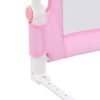 Barra de segurança p/ cama infantil 180x42cm poliéster rosa - Image 6