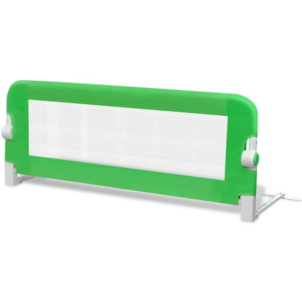 Toddler Barra de segurança para cama 102 x 42 cm verde - Image 2