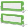 Barra de segurança para cama de criança 2 pcs 102x42 cm verde - Image 2