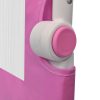 Barra de segurança para cama de criança 2 pcs 102x42 cm rosa - Image 6