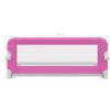 Barra de segurança para cama de criança 2 pcs 102x42 cm rosa - Image 7