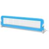 Barra de segurança para cama de criança 2 pcs 150x42 cm azul - Image 3