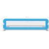 Barra de segurança para cama de criança 2 pcs 150x42 cm azul - Image 7