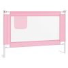 Barra de segurança p/ cama infantil tecido 100x25 cm rosa - Image 2