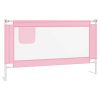 Barra de segurança p/ cama infantil tecido 140x25 cm rosa - Image 2
