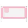 Barra de segurança p/ cama infantil tecido 140x25 cm rosa - Image 3
