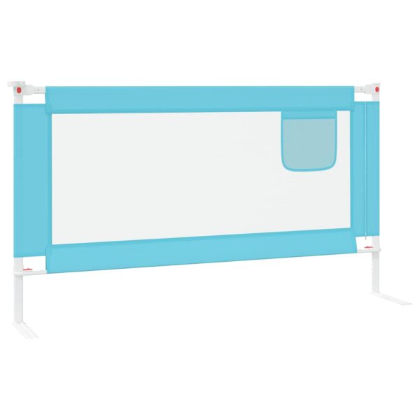 Barra de segurança p/ cama infantil tecido 150x25 cm azul - Image 4