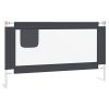 Barra segurança p/ cama infantil tecido 140x25 cm cinza-escuro - Image 2