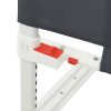 Barra segurança p/ cama infantil tecido 140x25 cm cinza-escuro - Image 7