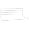 Barra de segurança p/ cama infantil (76-137)x55 cm ferro branco - Image 2