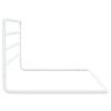 Barra de segurança p/ cama infantil (76-137)x55 cm ferro branco - Image 4
